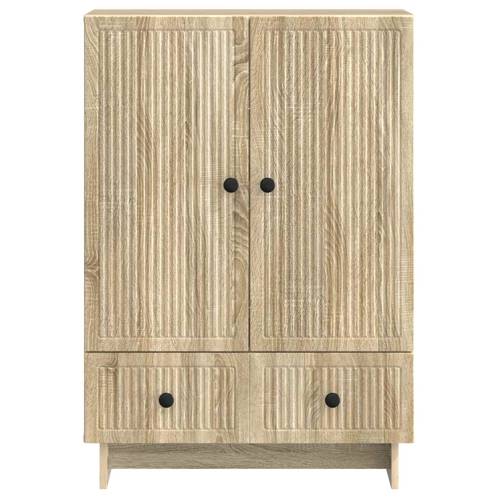 vidaXL Bufet Dąb Sonoma 66 x 34,5 x 95 cm Drewno inżynieryjne
