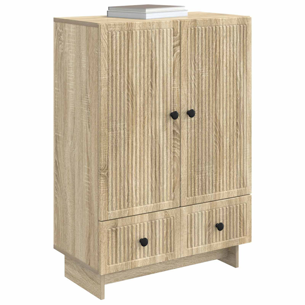 vidaXL Bufet Dąb Sonoma 66 x 34,5 x 95 cm Drewno inżynieryjne