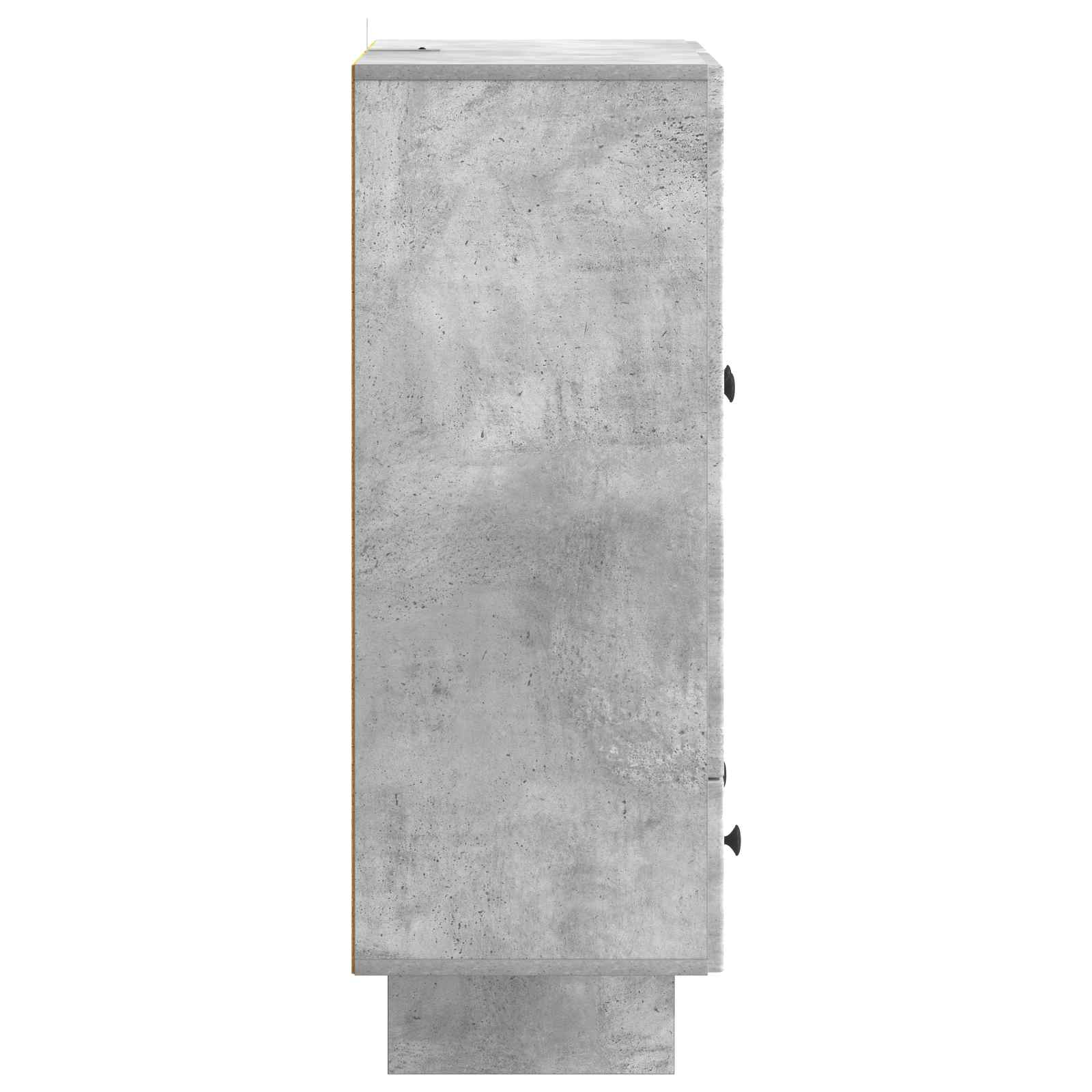vidaXL Bufet Betonowy Szary 66 x 34,5 x 95 cm Drewno inżynieryjne
