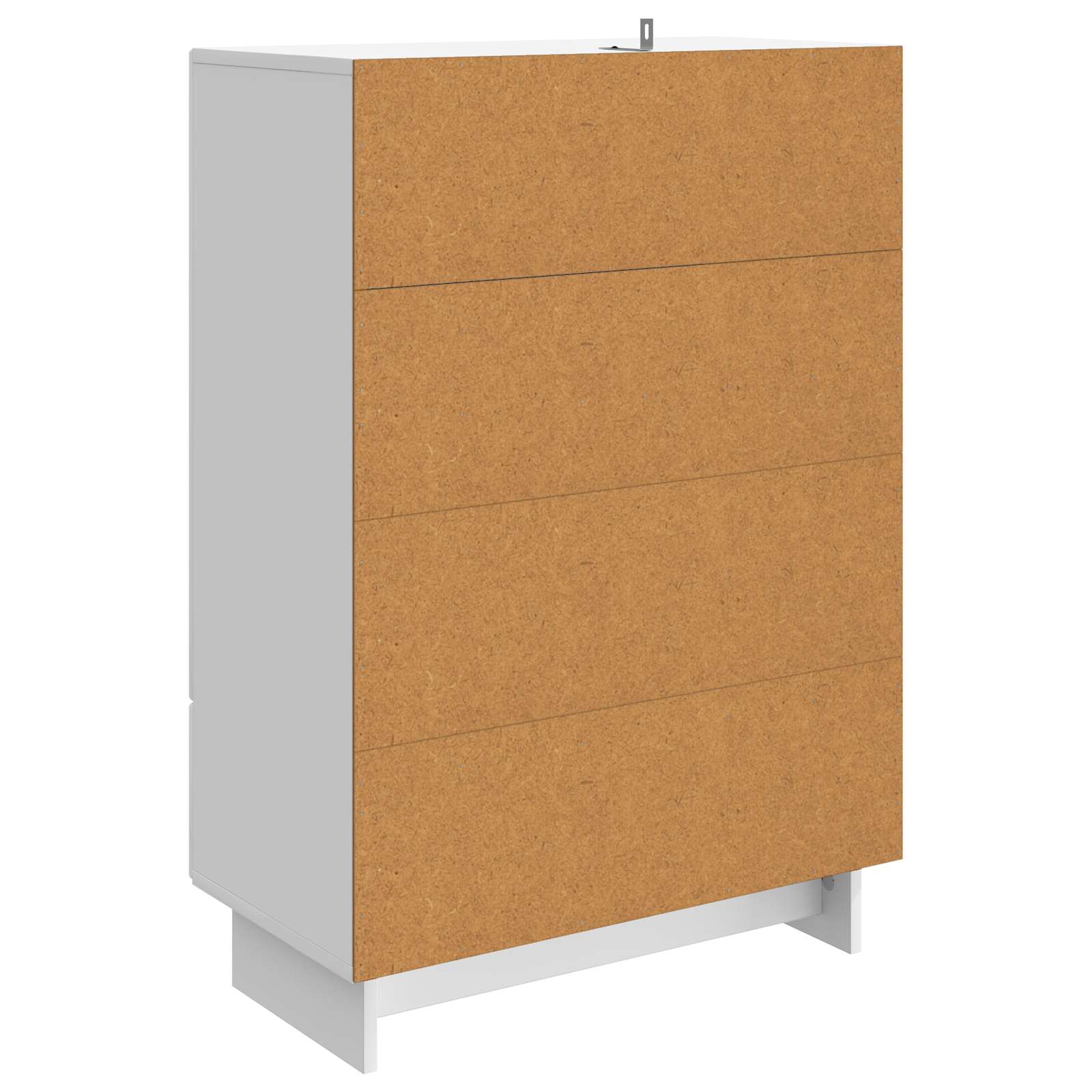 vidaXL Bufet Biały Wysoki Połysk 66 x 34,5 x 95 cm Drewno inżynieryjne