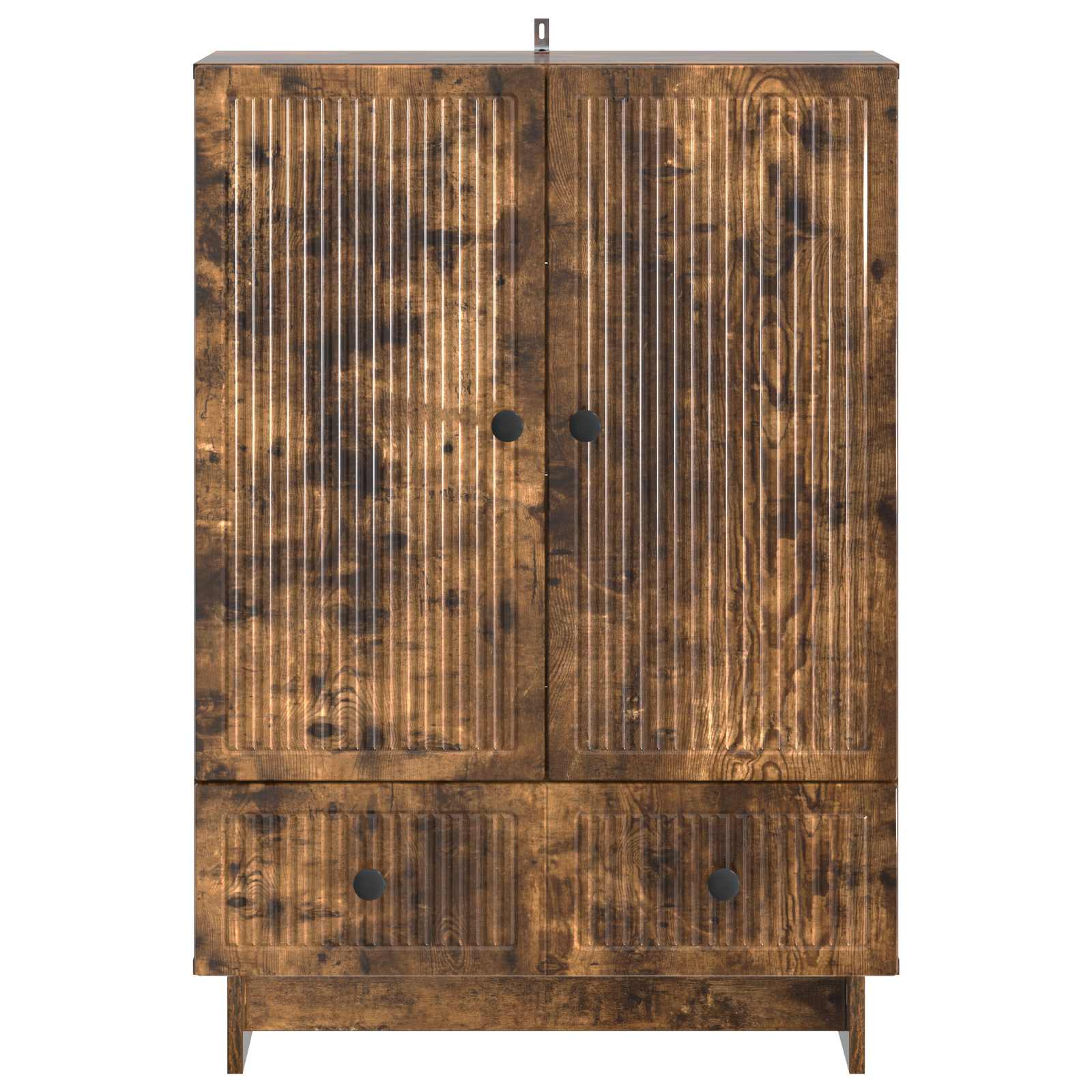 vidaXL Bufet Dąb Wędzony 66 x 34,5 x 95 cm Drewno inżynieryjne