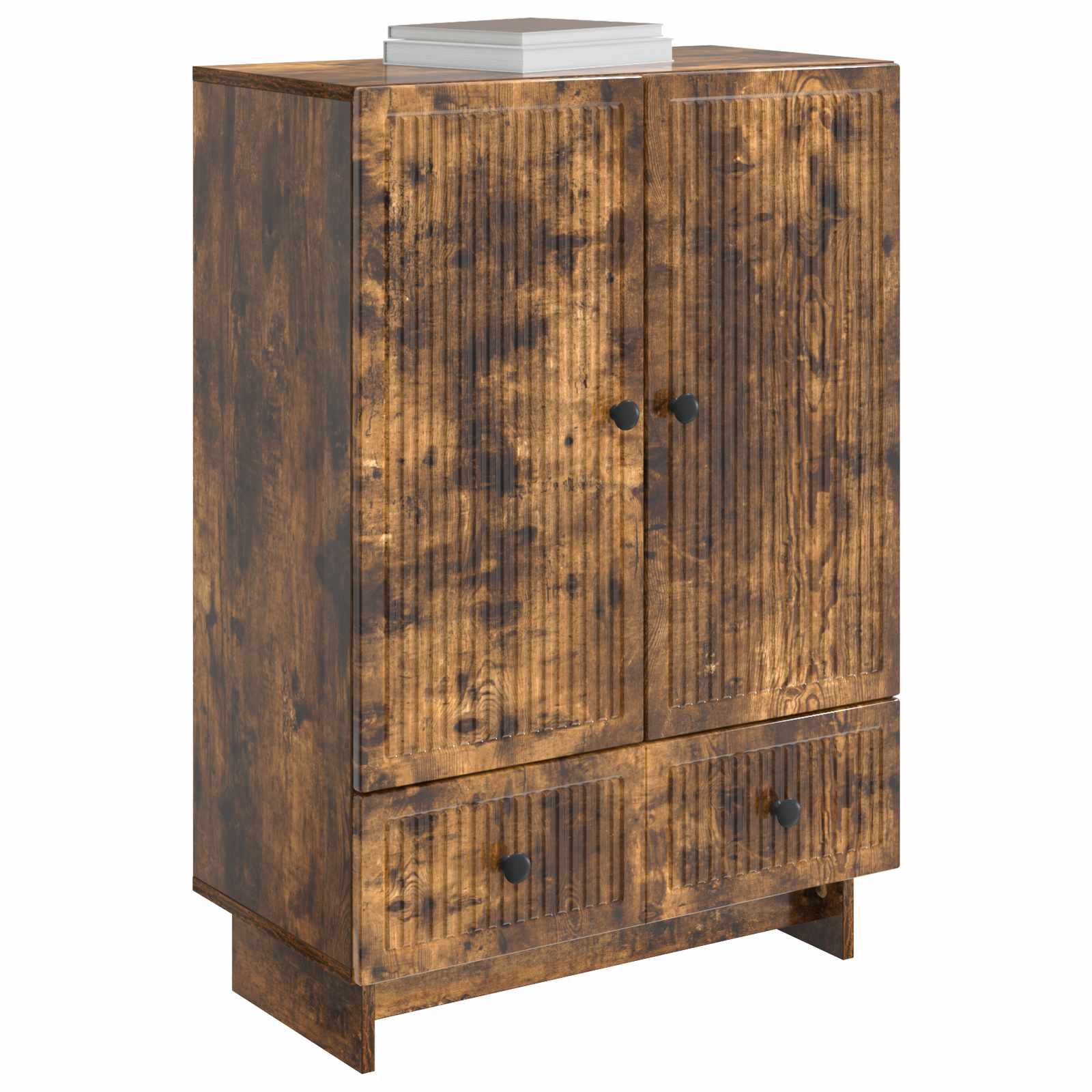 vidaXL Bufet Dąb Wędzony 66 x 34,5 x 95 cm Drewno inżynieryjne