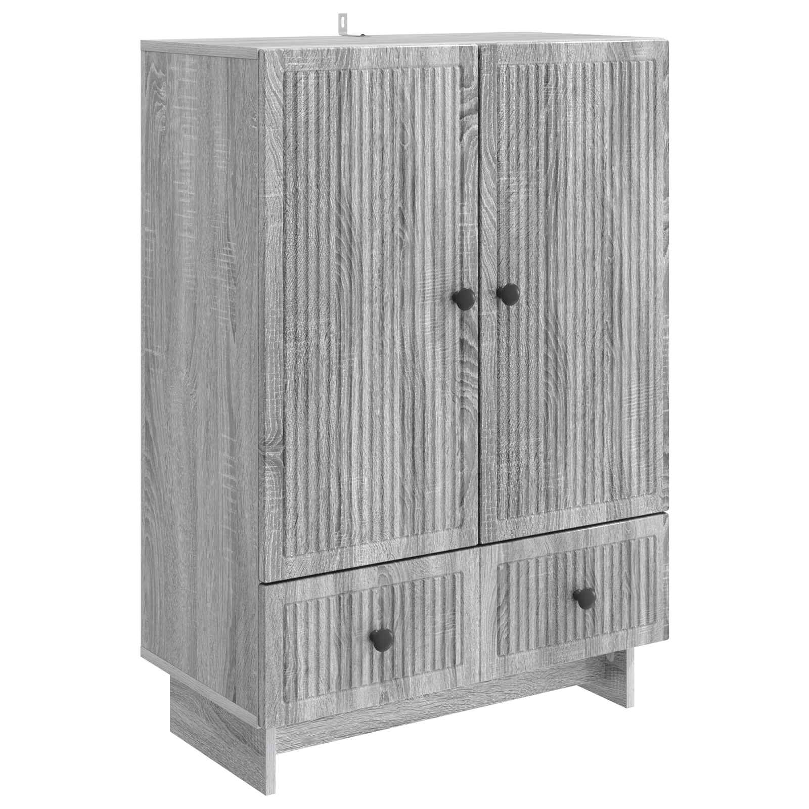 vidaXL Bufet Szary Sonoma 66 x 34,5 x 95 cm Drewno inżynieryjne