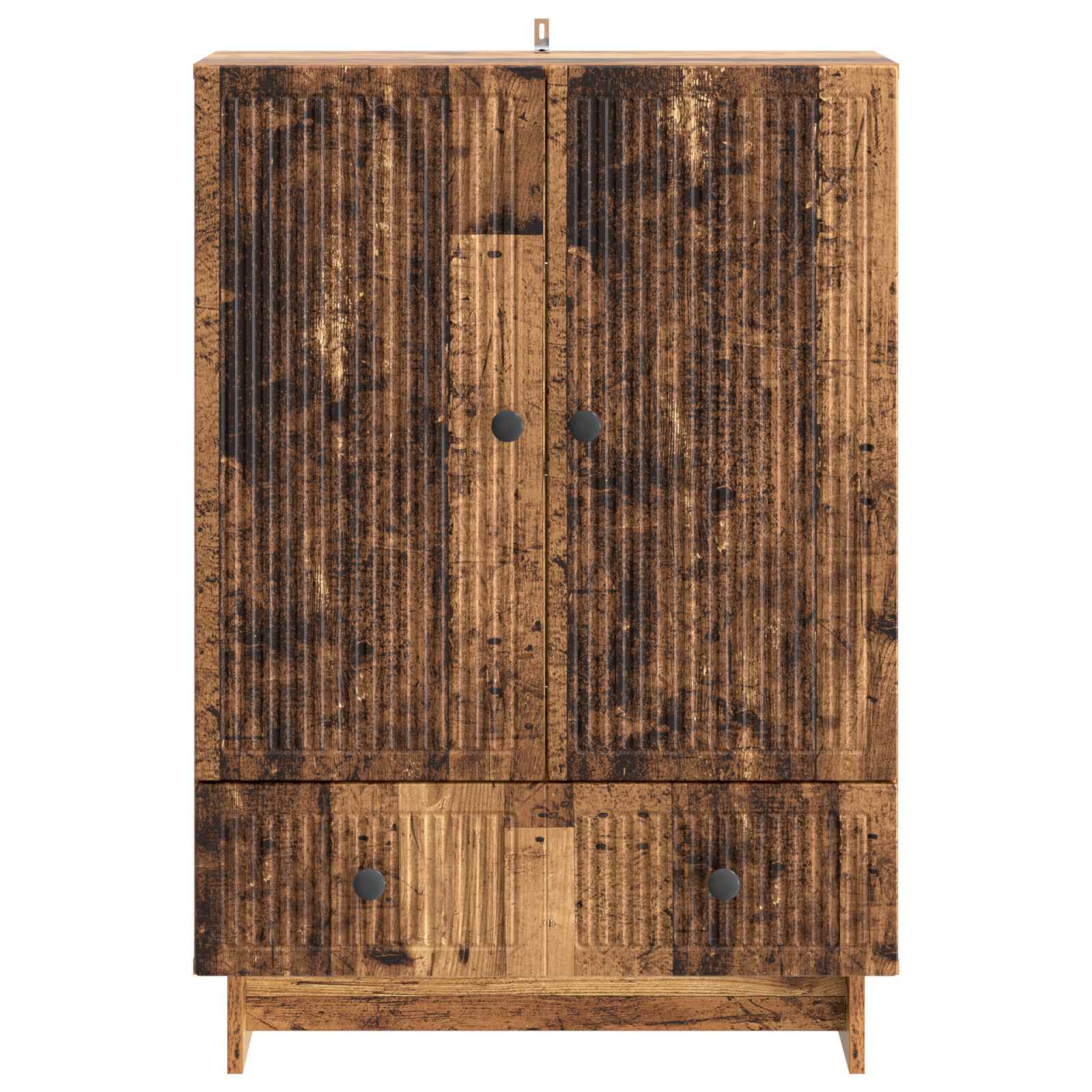 vidaXL Bufet Stare drewno 66 x 34,5 x 95 cm Drewno inżynieryjne