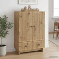 vidaXL Bufet Dąb Rzemieślniczy 66 x 34,5 x 95 cm Drewno inżynieryjne