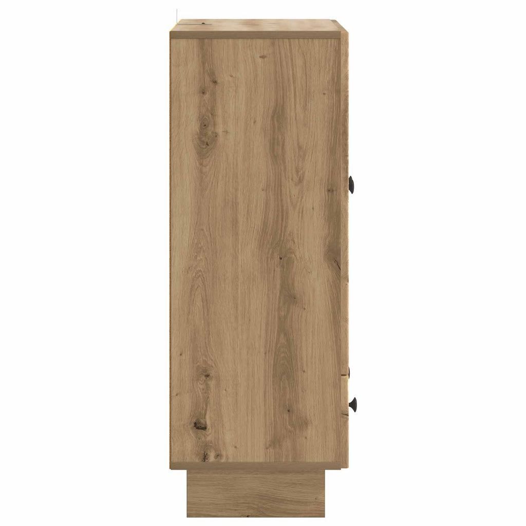 vidaXL Bufet Dąb Rzemieślniczy 66 x 34,5 x 95 cm Drewno inżynieryjne