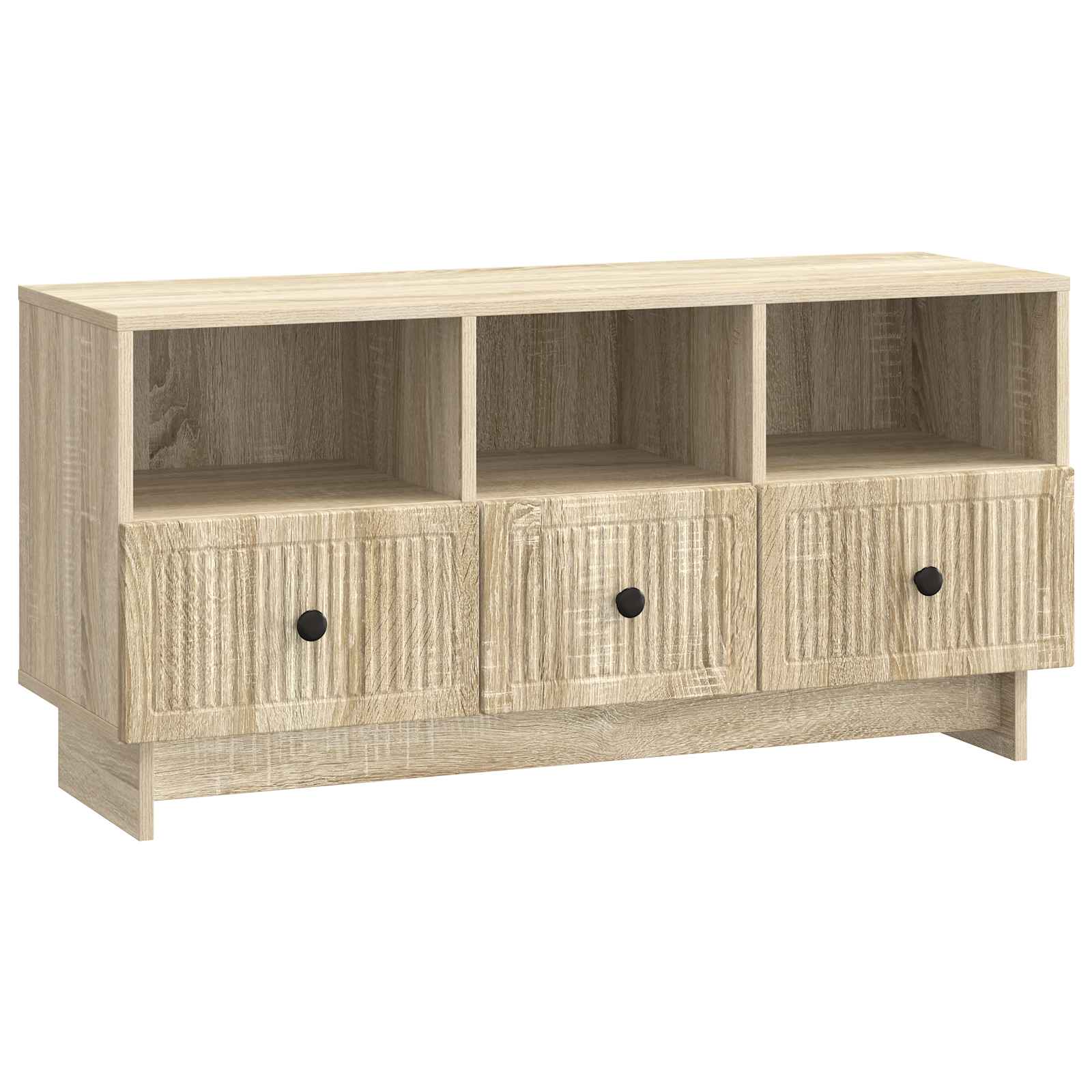 vidaXL Szafka pod telewizor z szufladą dąb Sonoma 102 x 34,5 x 50 cm