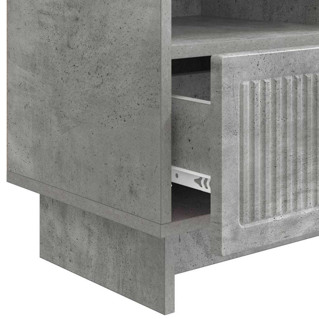 vidaXL Szafka pod telewizor Betonowy szary 102 x 34,5 x 50 cm