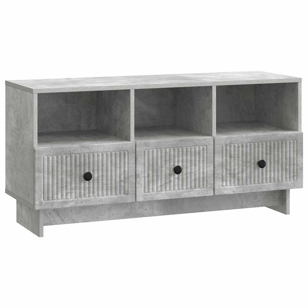 vidaXL Szafka pod telewizor Betonowy szary 102 x 34,5 x 50 cm