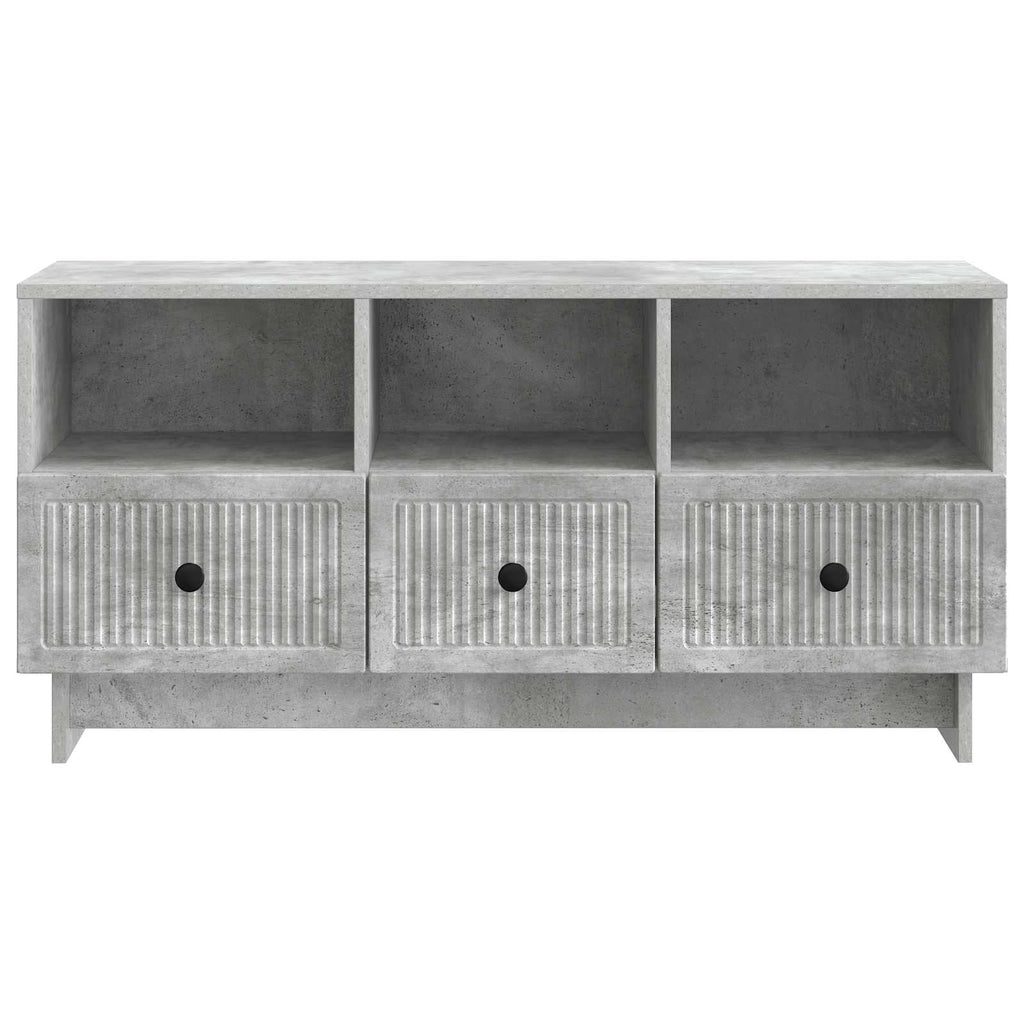 vidaXL Szafka pod telewizor Betonowy szary 102 x 34,5 x 50 cm