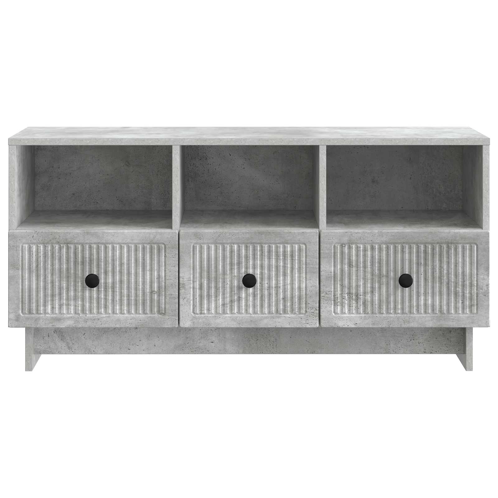 vidaXL Szafka pod telewizor Betonowy szary 102 x 34,5 x 50 cm