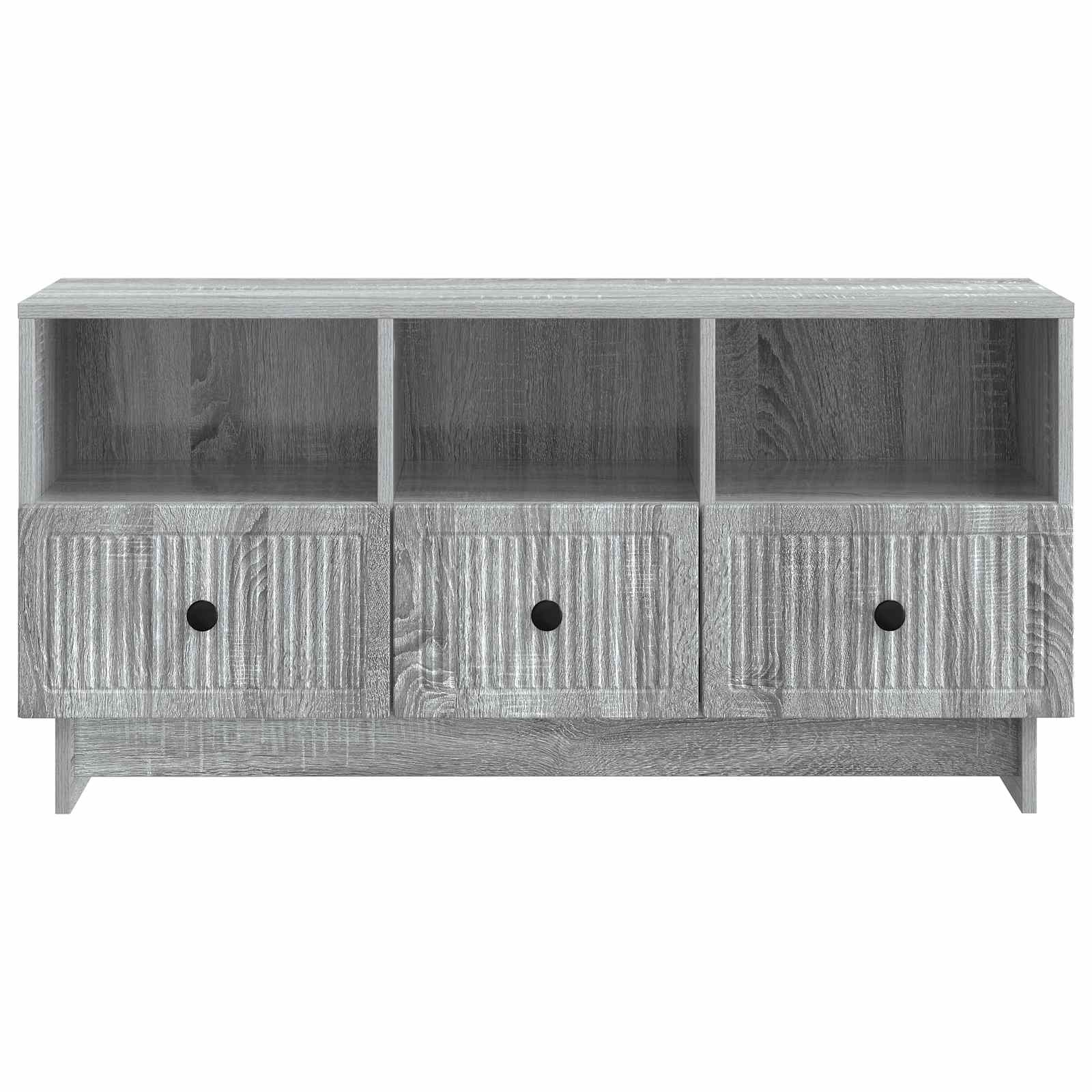 vidaXL Szafka pod telewizor z szufladą Szary Sonoma 102 x 34,5 x 50 cm