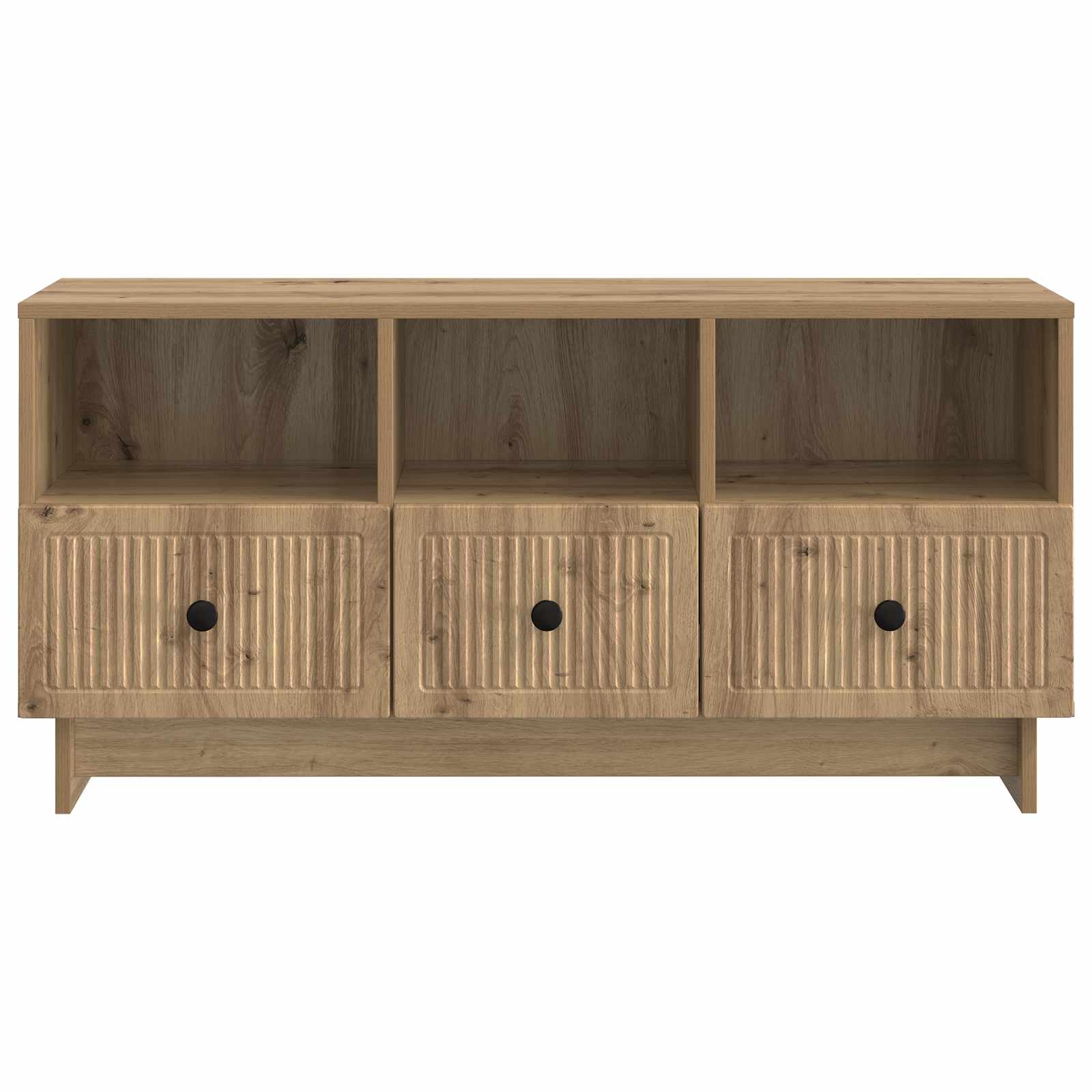 vidaXL Szafka pod telewizor z szufladą Dąb artisan 102 x 34,5 x 50 cm