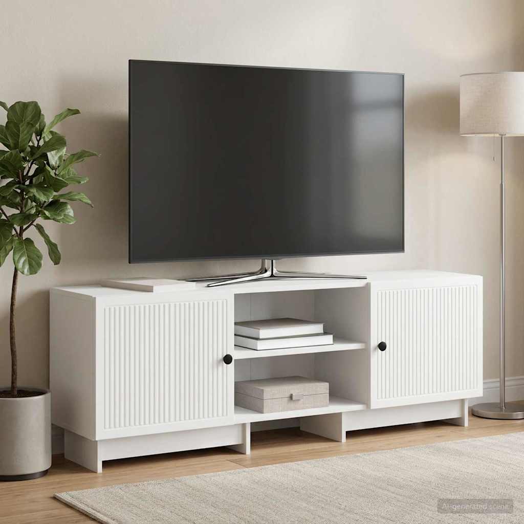 vidaXL Szafka pod telewizor Biały 150 x 31 x 50 cm Drewno inżynieryjne