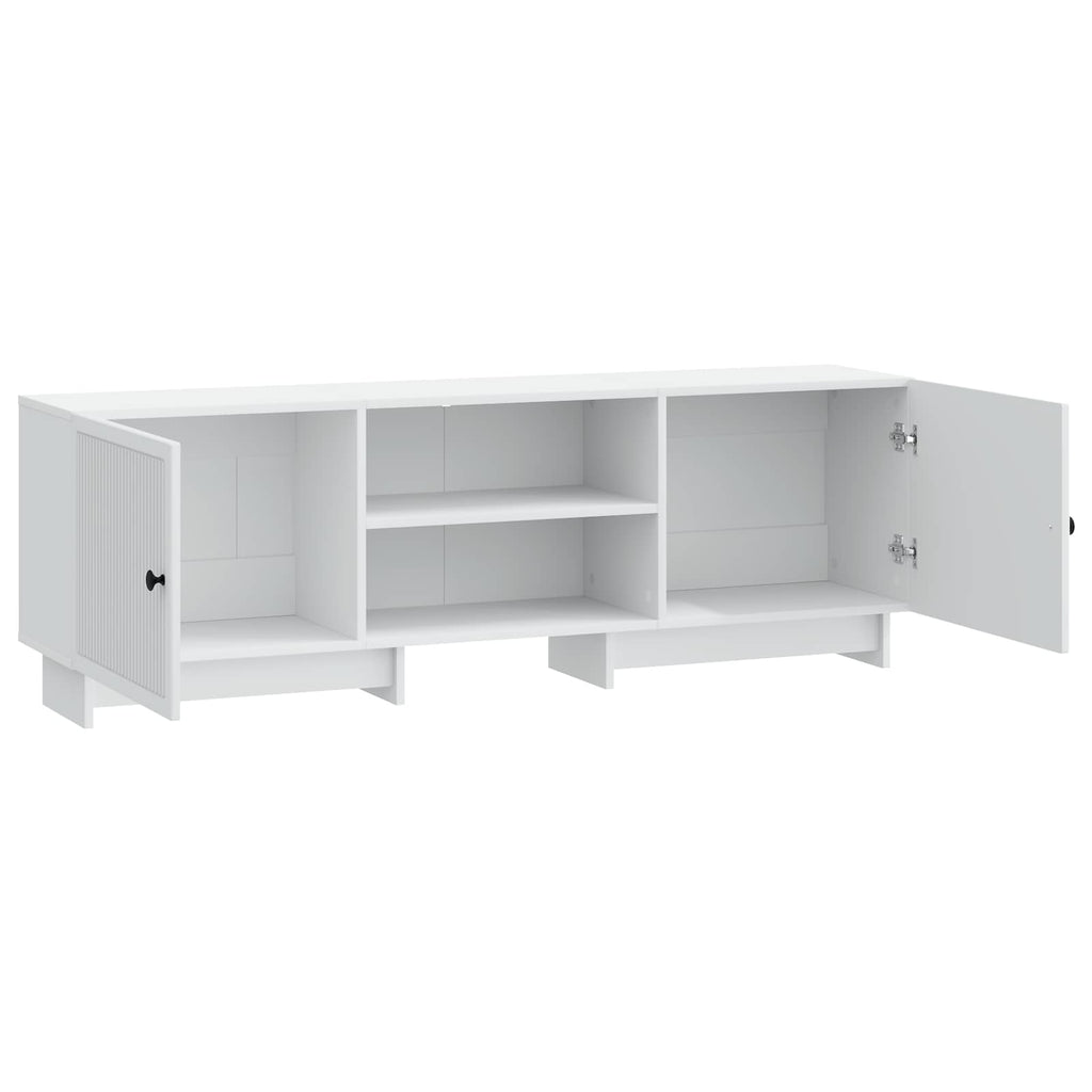 vidaXL Szafka pod telewizor Biały 150 x 31 x 50 cm Drewno inżynieryjne