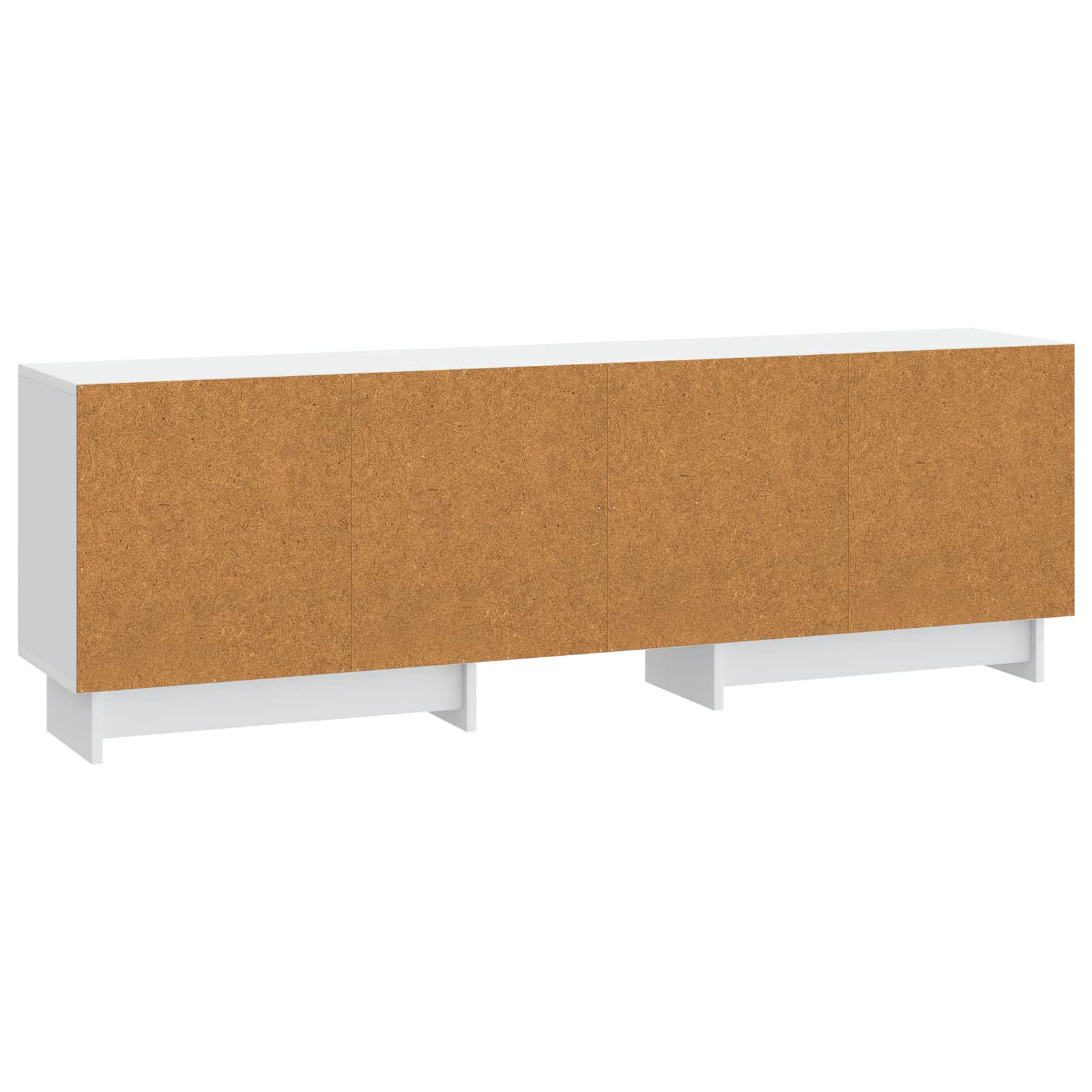 vidaXL Szafka pod telewizor Biały 150 x 31 x 50 cm Drewno inżynieryjne
