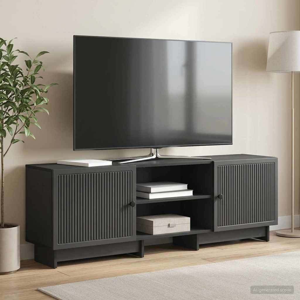 vidaXL Szafka pod telewizor Czarny 150 x 31 x 50 cm
