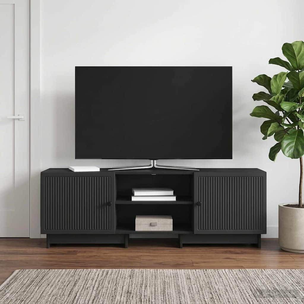 vidaXL Szafka pod telewizor Czarny 150 x 31 x 50 cm