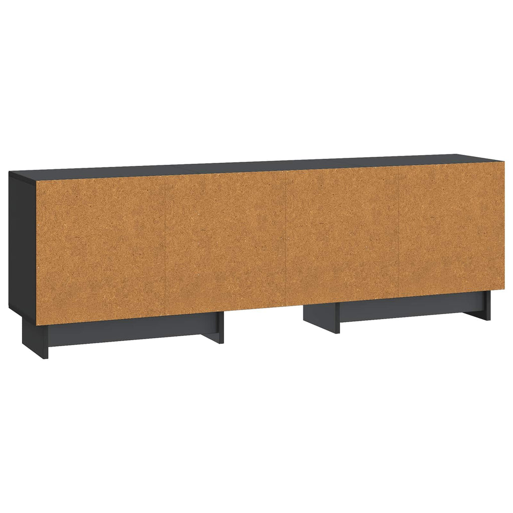 vidaXL Szafka pod telewizor Czarny 150 x 31 x 50 cm
