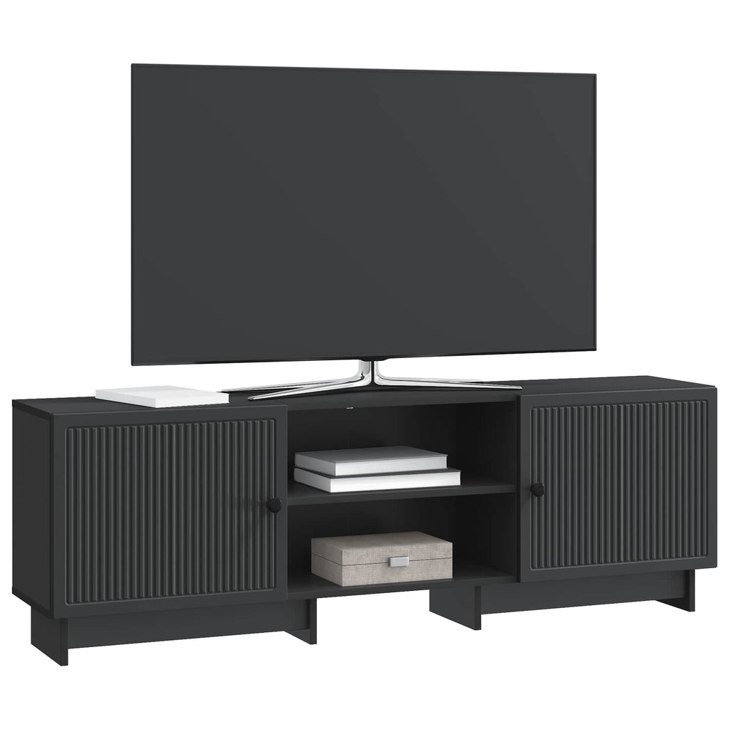 vidaXL Szafka pod telewizor Czarny 150 x 31 x 50 cm