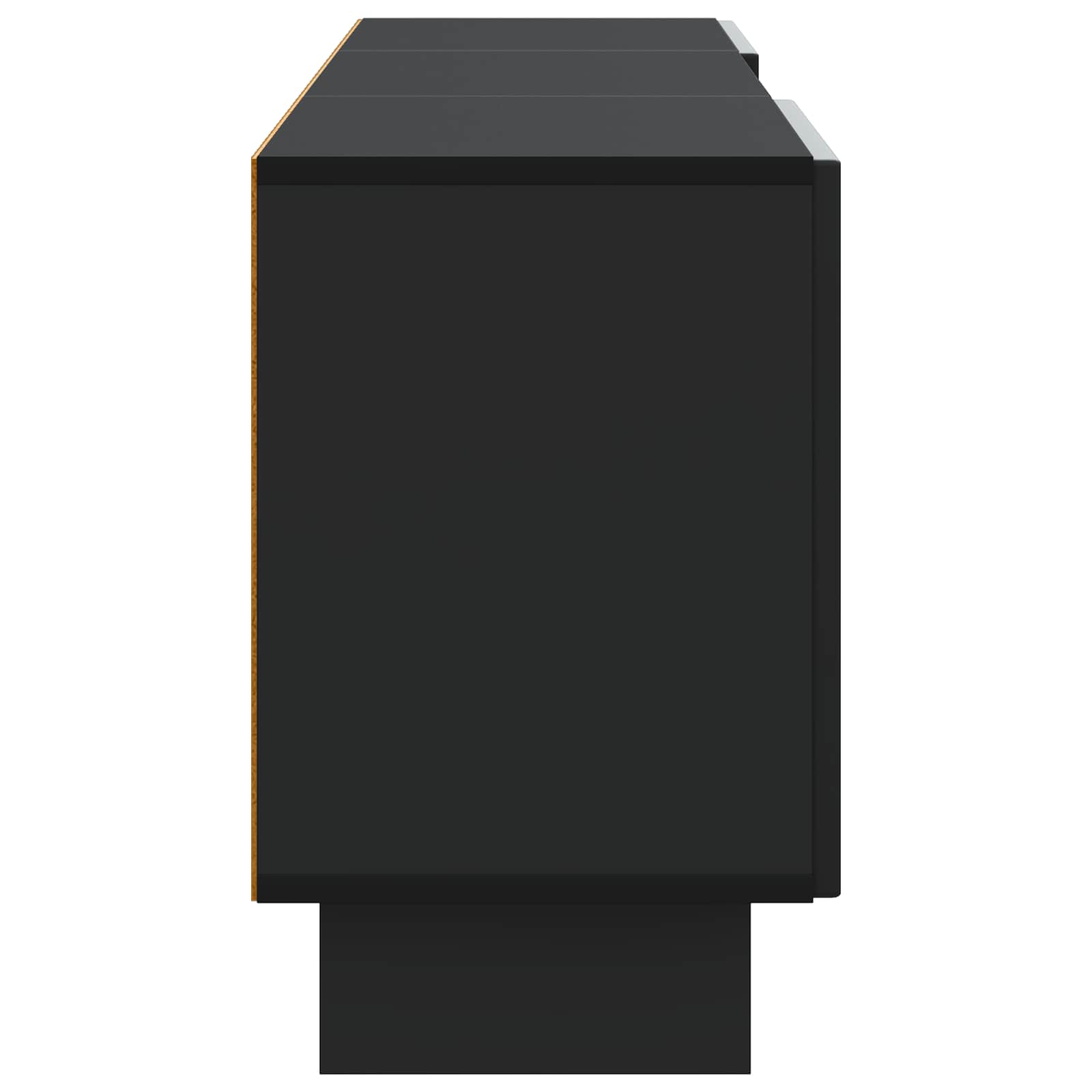 vidaXL Szafka pod telewizor Czarny 150 x 31 x 50 cm