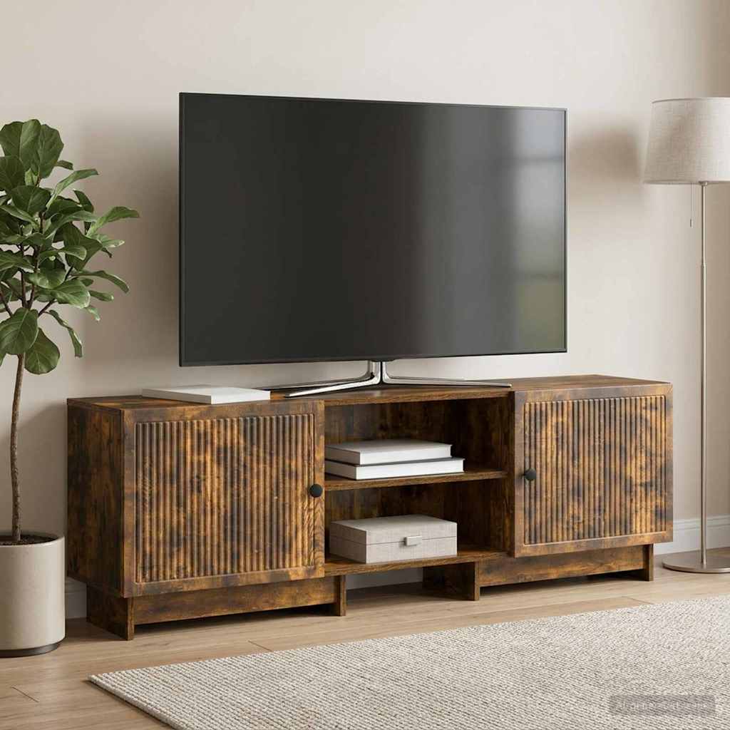 vidaXL Szafka pod telewizor Dąb Wędzony 150 x 31 x 50 cm