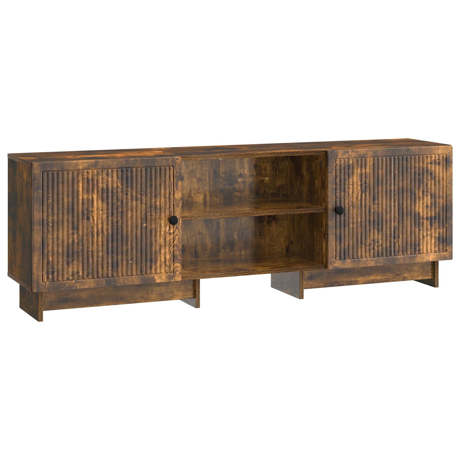 vidaXL Szafka pod telewizor Dąb Wędzony 150 x 31 x 50 cm