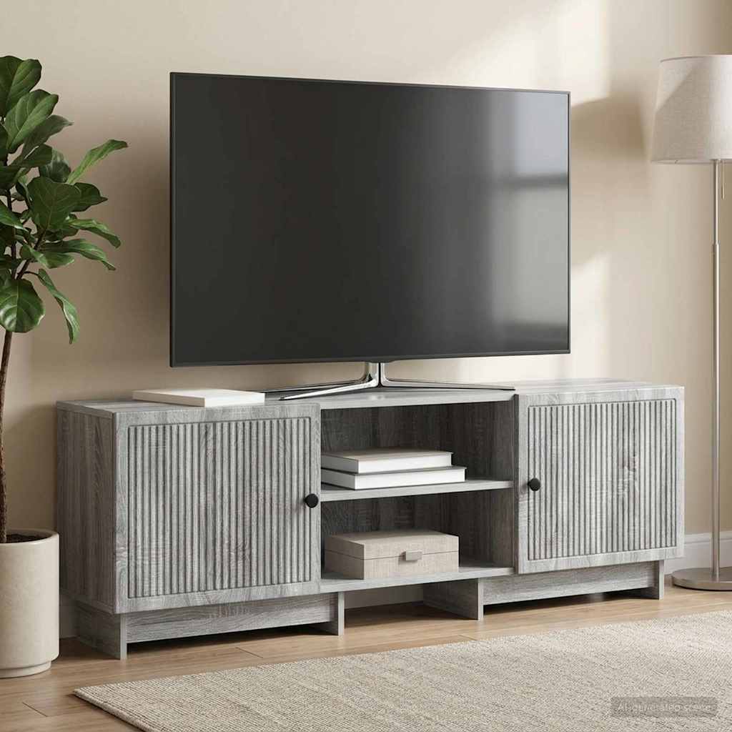 vidaXL Szafka pod telewizor Szary Sonoma 150 x 31 x 50 cm