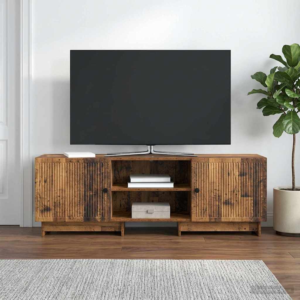 vidaXL Szafka pod telewizor Stare drewno 150 x 31 x 50 cm