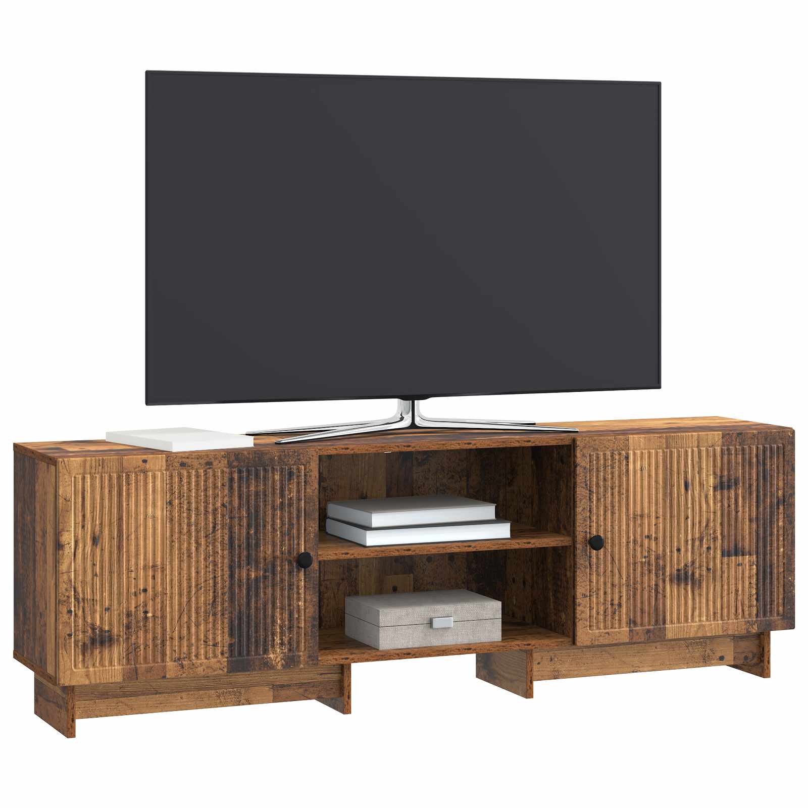 vidaXL Szafka pod telewizor Stare drewno 150 x 31 x 50 cm