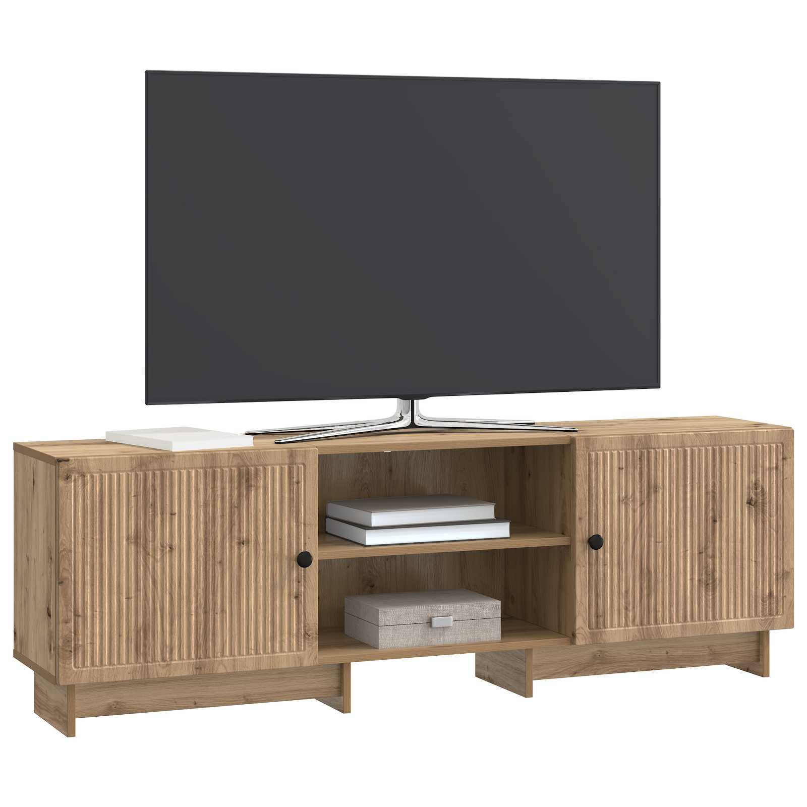 vidaXL Szafka pod telewizor Dąb Rzemieślniczy 150 x 31 x 50 cm