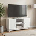 vidaXL Szafka pod telewizor 102 x 34,5 x 50 cm Biały