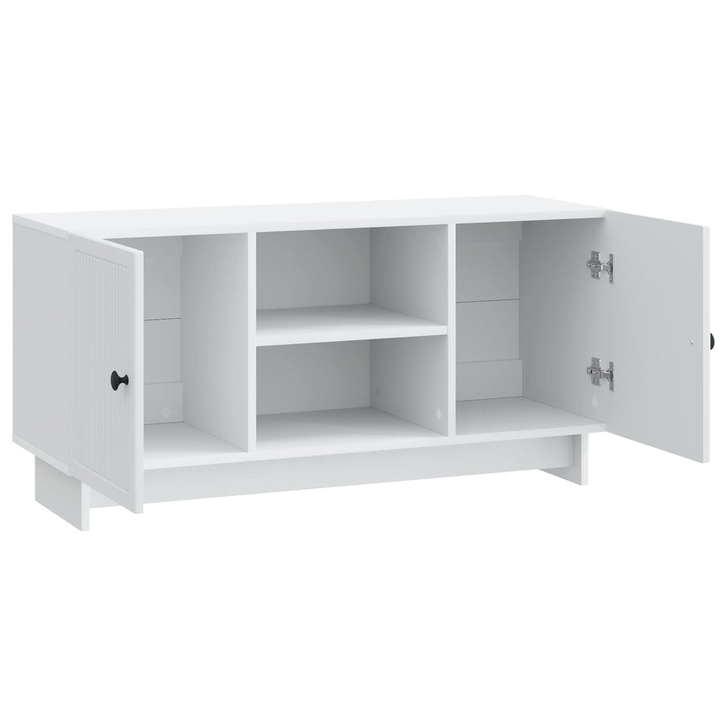 vidaXL Szafka pod telewizor 102 x 34,5 x 50 cm Biały