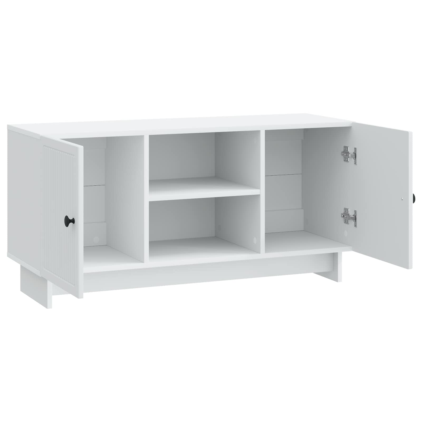 vidaXL Szafka pod telewizor 102 x 34,5 x 50 cm Biały