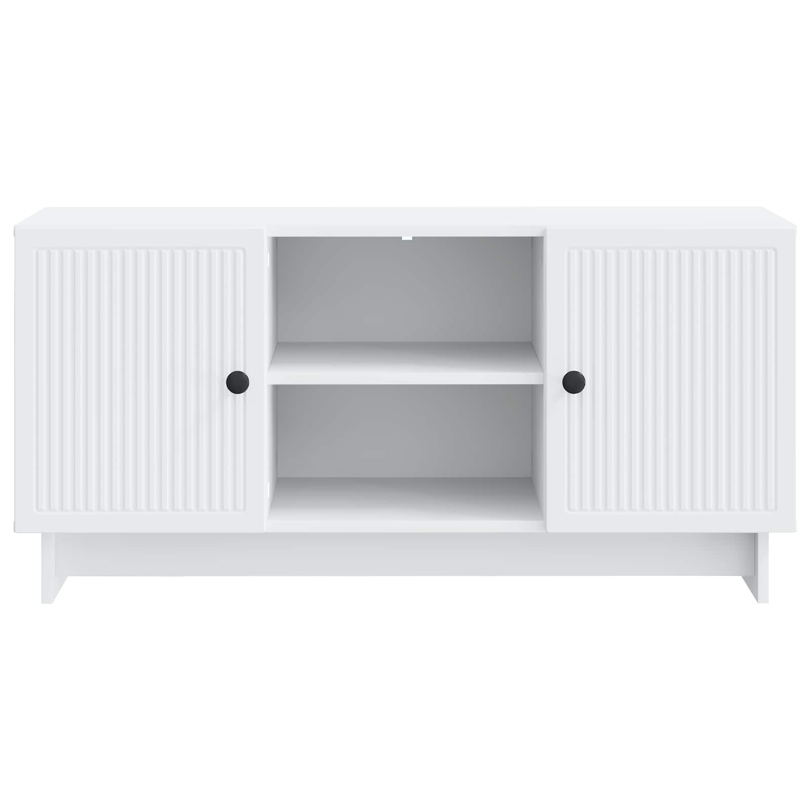 vidaXL Szafka pod telewizor 102 x 34,5 x 50 cm Biały