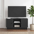 vidaXL Szafka pod telewizor 102 x 34,5 x 50 cm Czarny