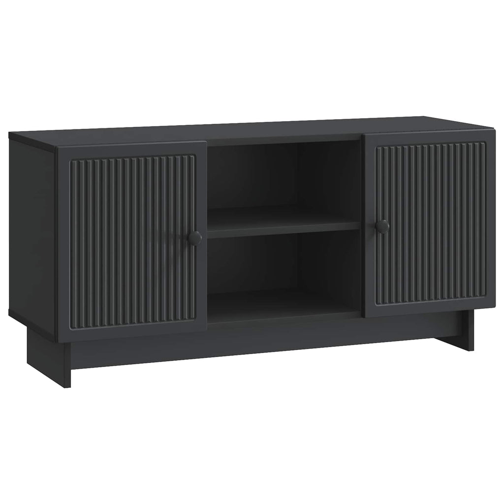 vidaXL Szafka pod telewizor 102 x 34,5 x 50 cm Czarny