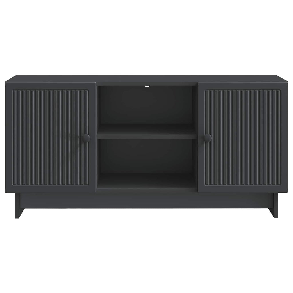 vidaXL Szafka pod telewizor 102 x 34,5 x 50 cm Czarny
