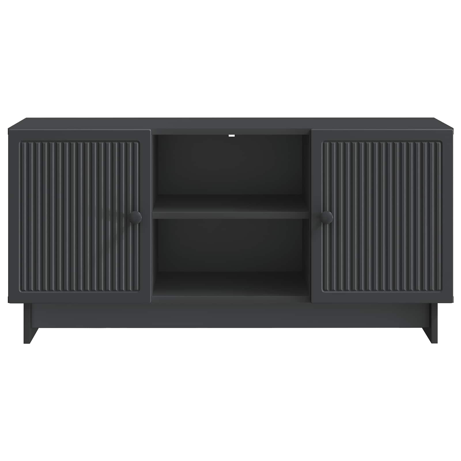 vidaXL Szafka pod telewizor 102 x 34,5 x 50 cm Czarny