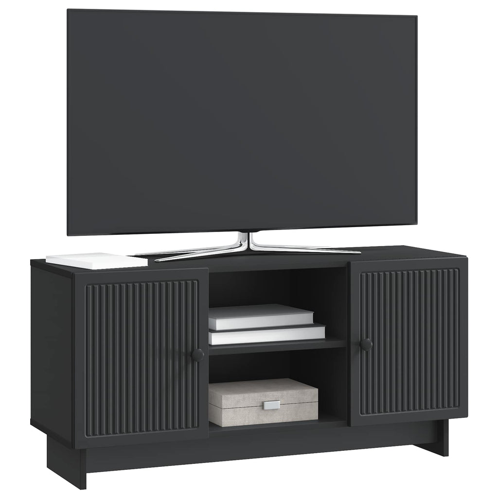 vidaXL Szafka pod telewizor 102 x 34,5 x 50 cm Czarny