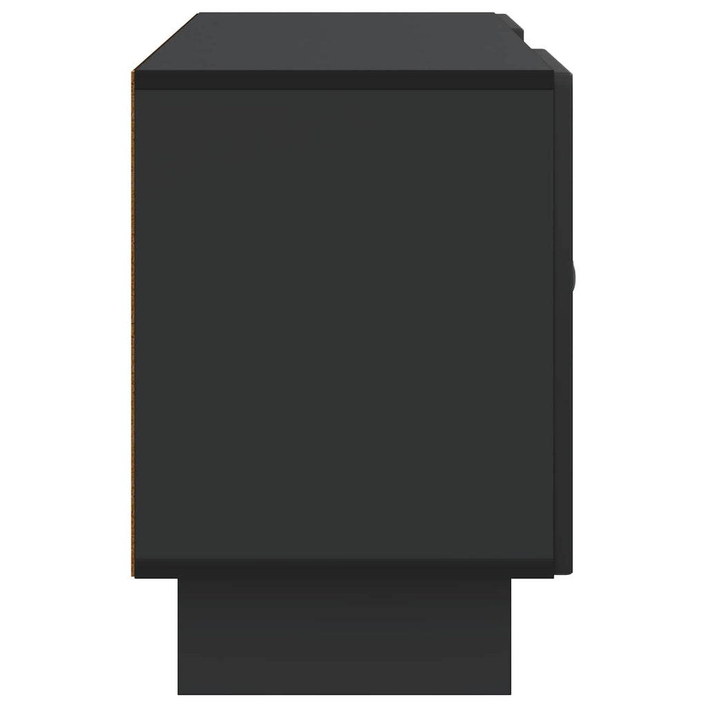 vidaXL Szafka pod telewizor 102 x 34,5 x 50 cm Czarny