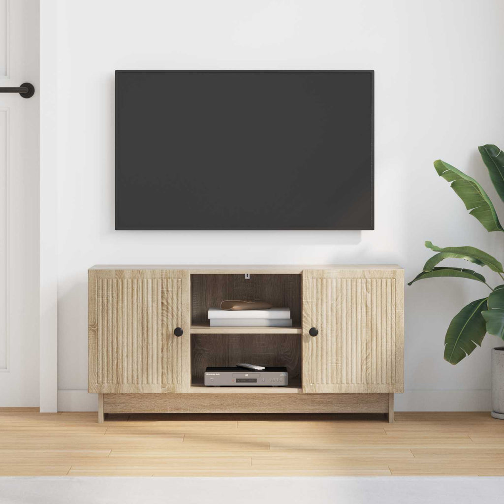 vidaXL Szafka pod telewizor 102 x 34,5 x 50 cm dąb Sonoma