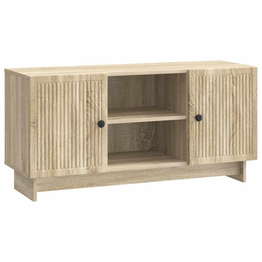 vidaXL Szafka pod telewizor 102 x 34,5 x 50 cm dąb Sonoma