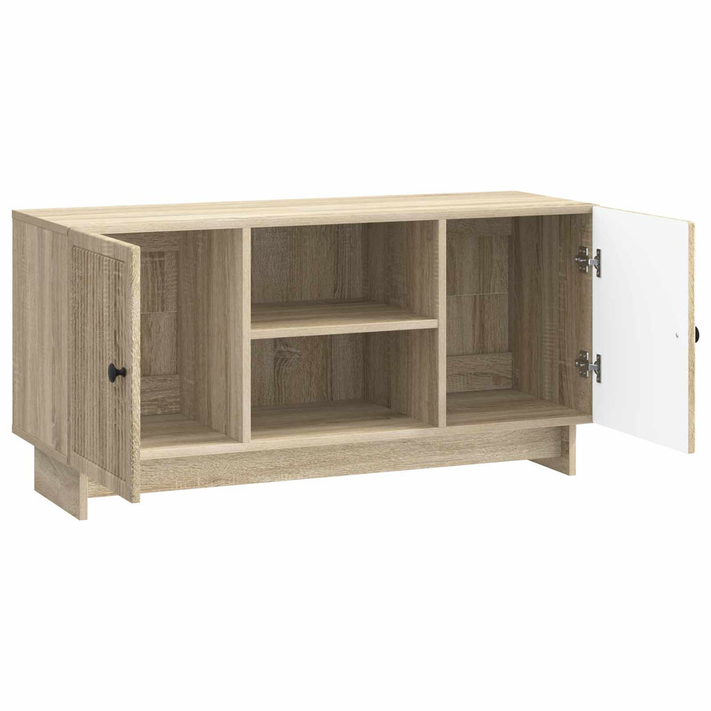 vidaXL Szafka pod telewizor 102 x 34,5 x 50 cm dąb Sonoma