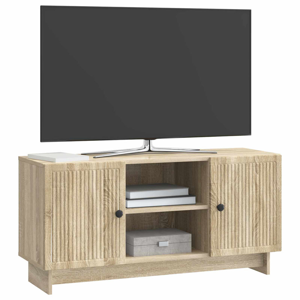 vidaXL Szafka pod telewizor 102 x 34,5 x 50 cm dąb Sonoma