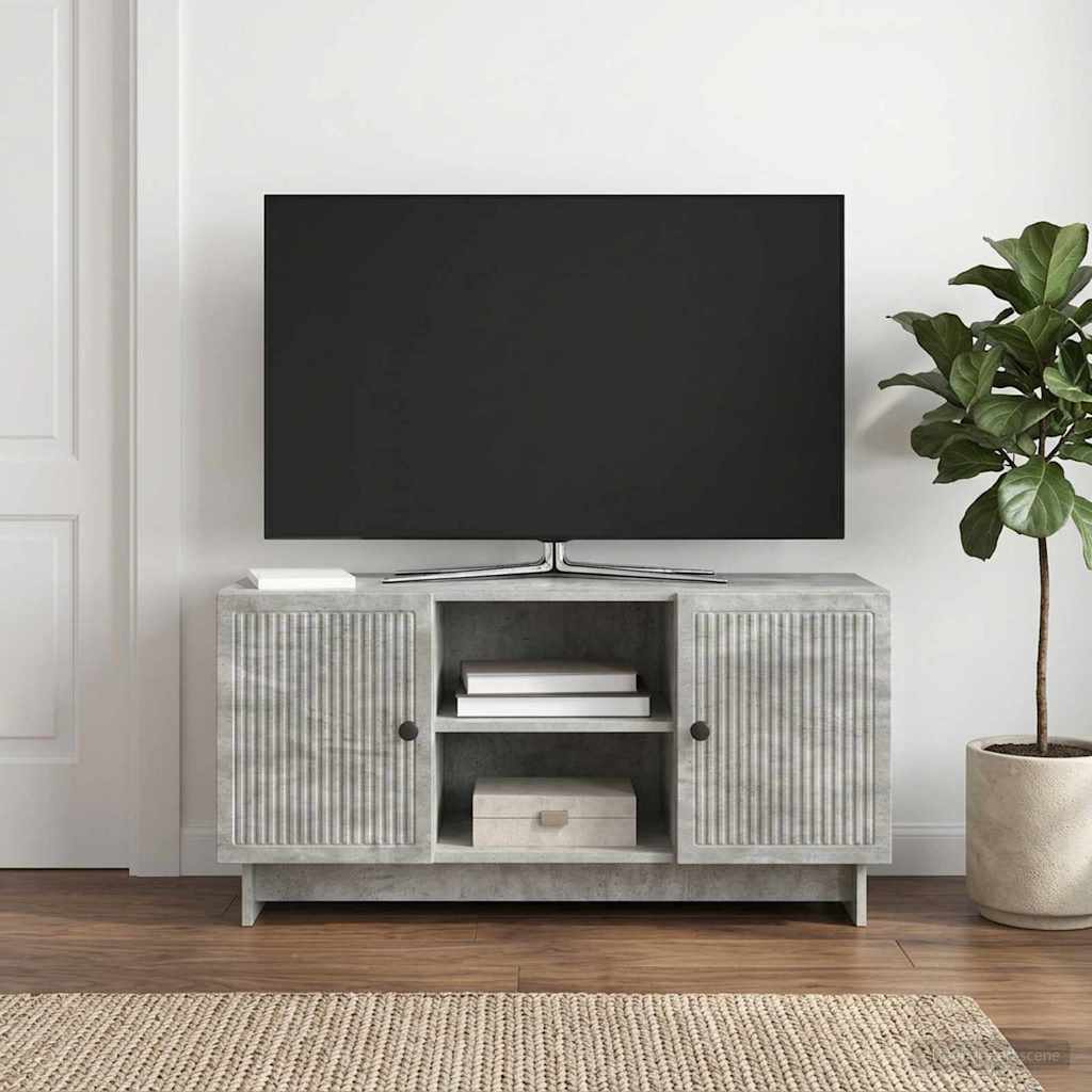 vidaXL Szafka pod telewizor 102 x 34,5 x 50 cm Betonowy szary