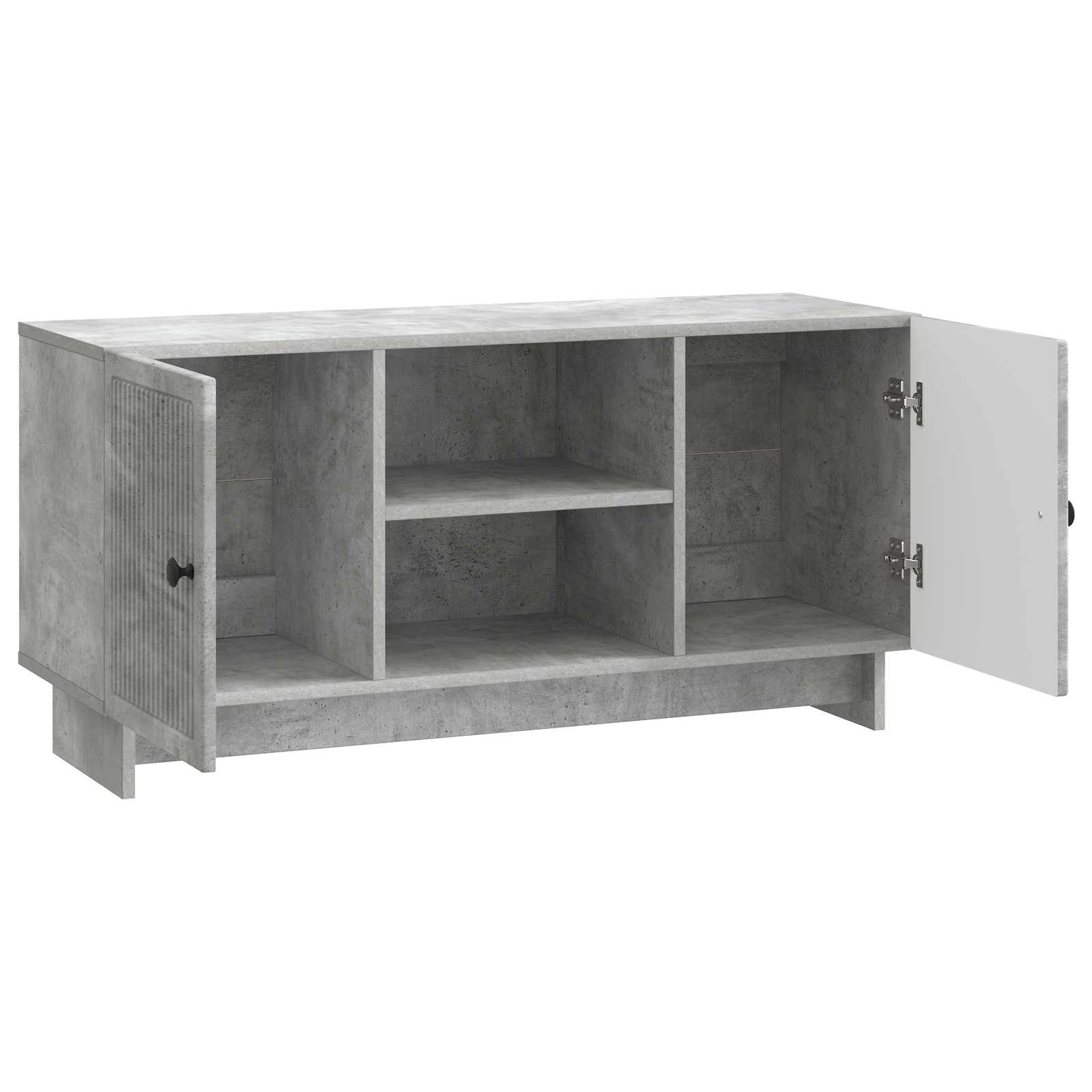 vidaXL Szafka pod telewizor 102 x 34,5 x 50 cm Betonowy szary