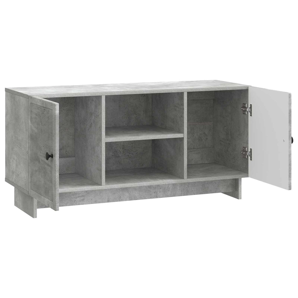 vidaXL Szafka pod telewizor 102 x 34,5 x 50 cm Betonowy szary
