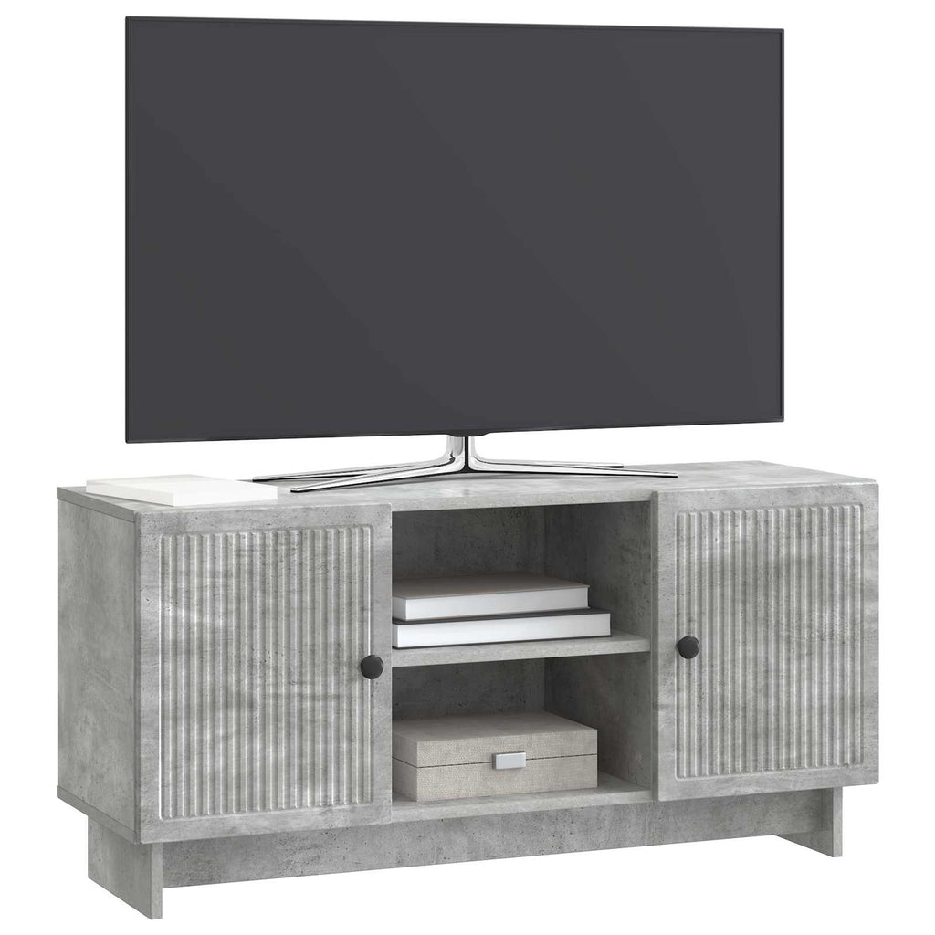vidaXL Szafka pod telewizor 102 x 34,5 x 50 cm Betonowy szary