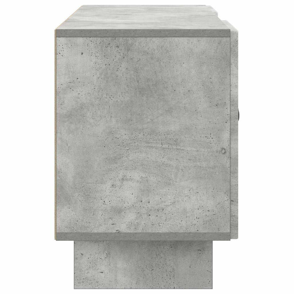 vidaXL Szafka pod telewizor 102 x 34,5 x 50 cm Betonowy szary